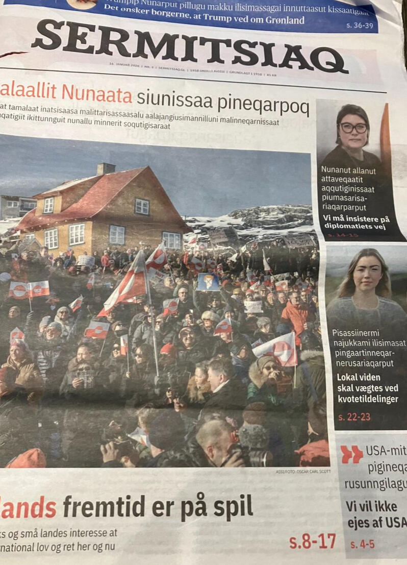 Sermitsiaq is the main Greenlandic Newspaper